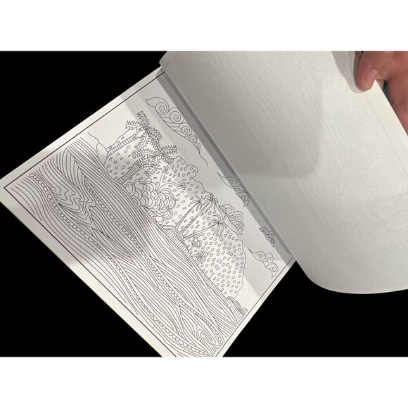 Okami Adult Coloring Book Ocean Life‎ Brand New, Relaxation Coloring Books - Picture 4 of 4